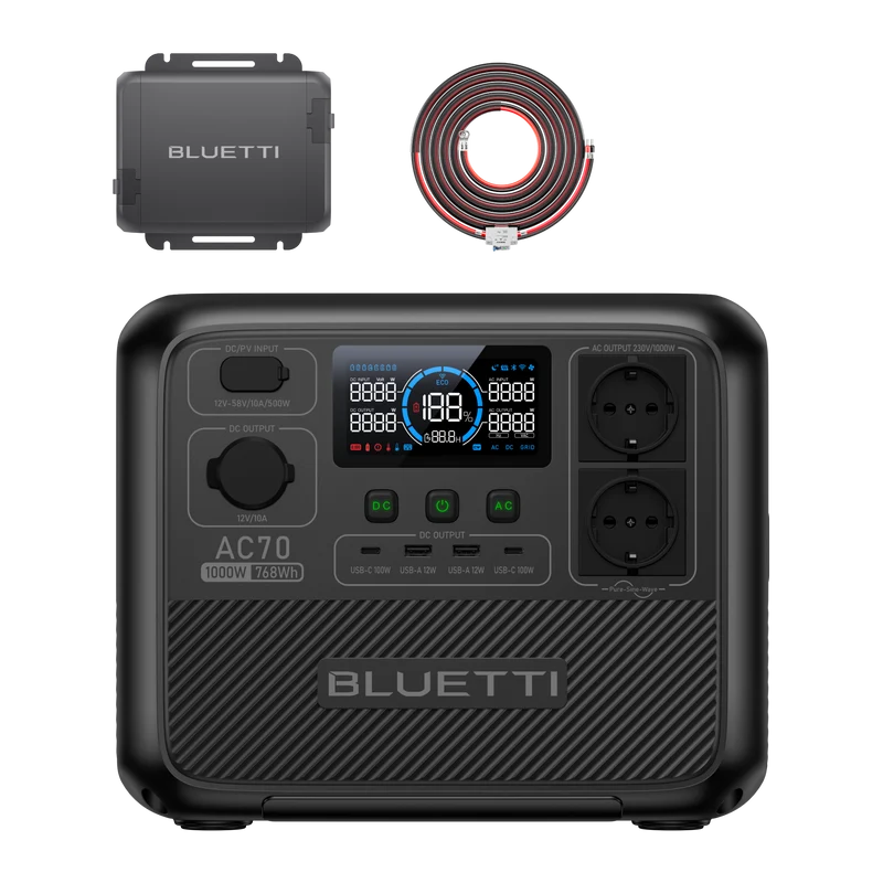 BLUETTI Charger 1 Recarga la estación de energía portátil mientras conduces（Amazon）