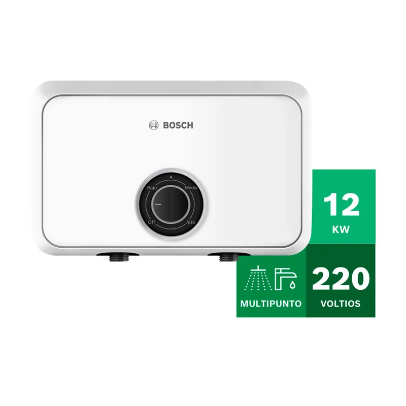Calentador de agua eléctrico de paso 12 kW a 220 V Tronic 3000 C