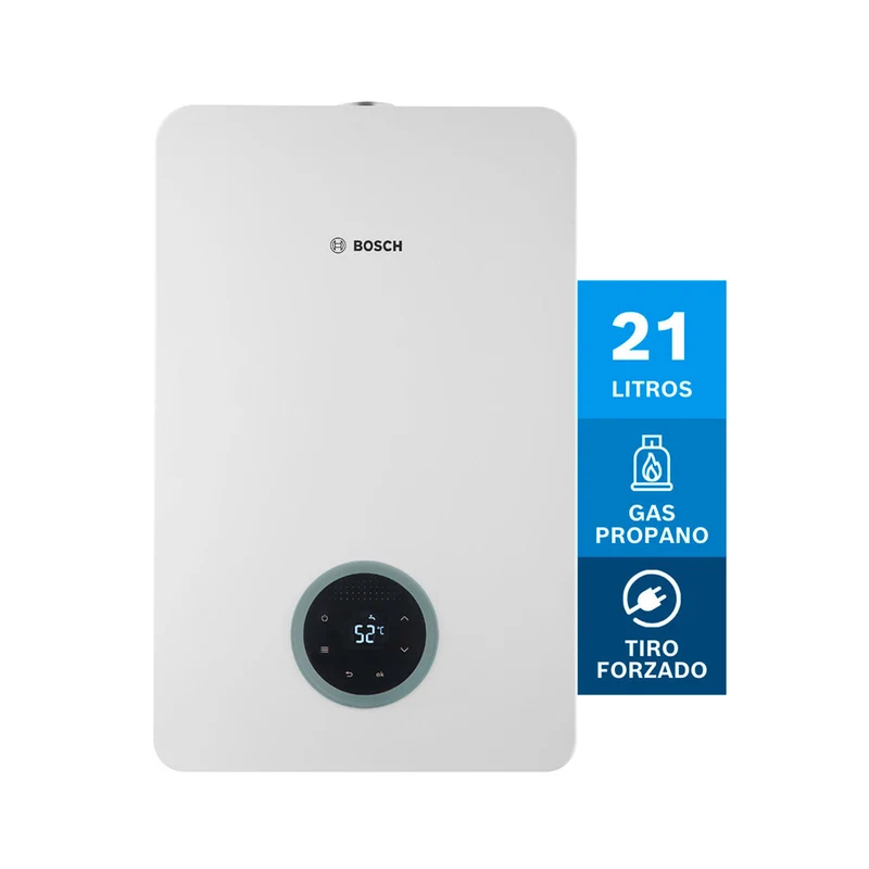 Calentador de agua 21 litros tiro forzado de paso a gas propano Therm 5600 F