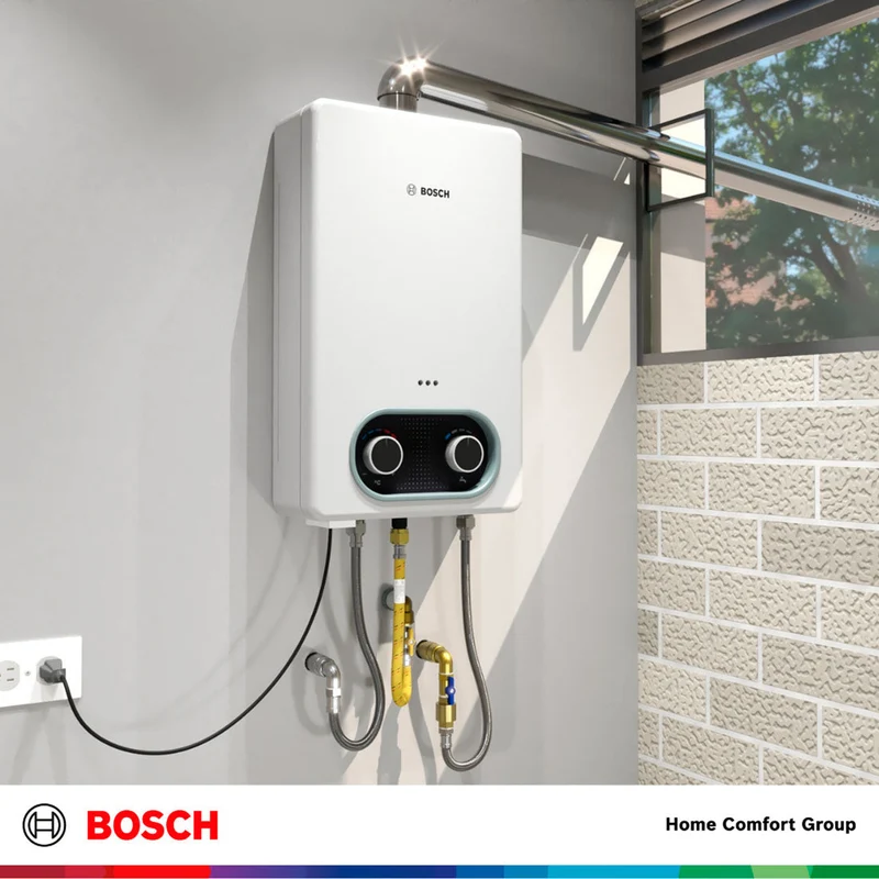 Calentador de agua 6 litros tiro forzado de paso a gas propano Therm 1400 F