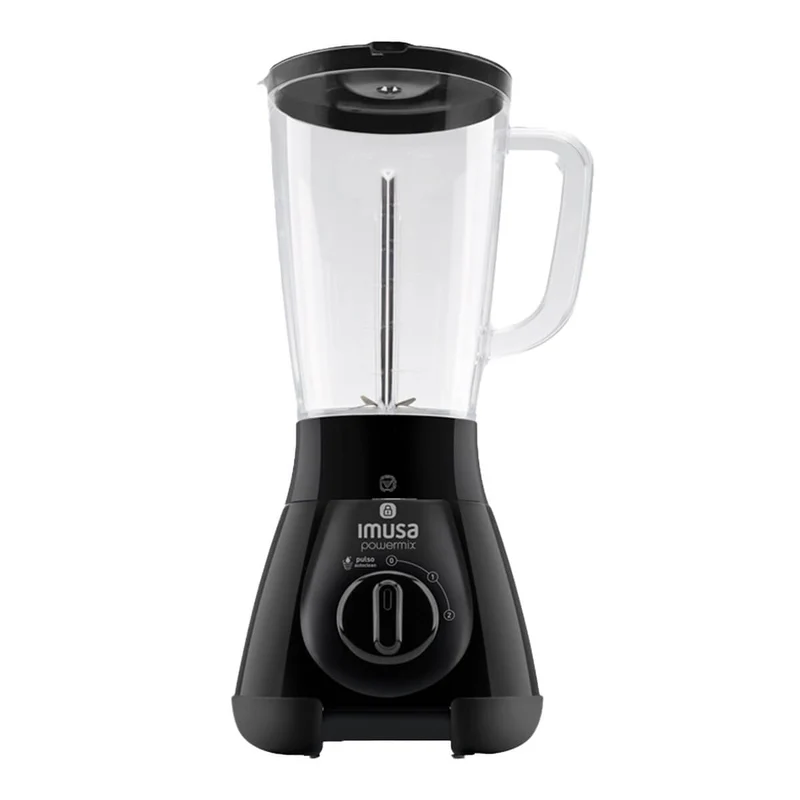 Licuadora powermix 2 litros negra marca imusa