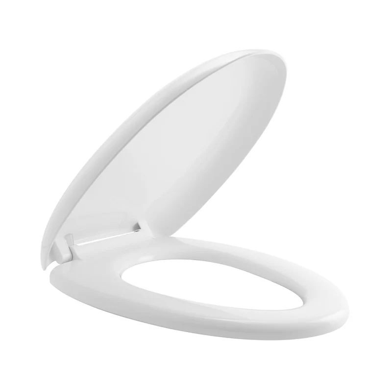Asiento sanitario alongado de caída lenta blanco marca Boccherini