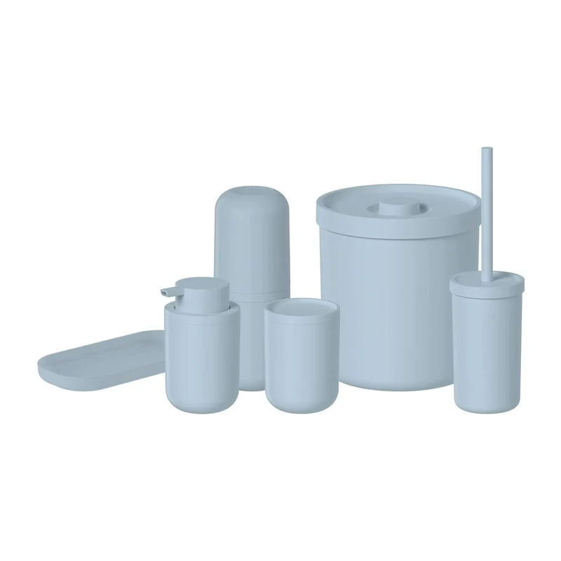 Kit de accesorios para baño bold color azul