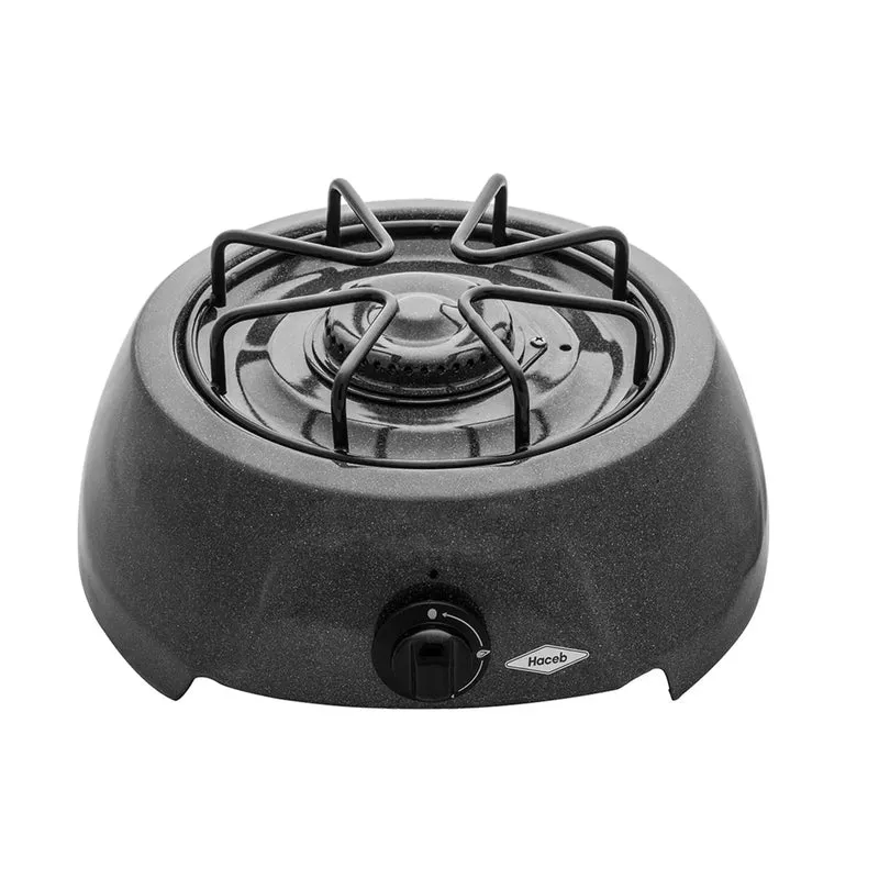 Cocineta comino a gas natural 1 puesto en acero inoxidable marca Haceb
