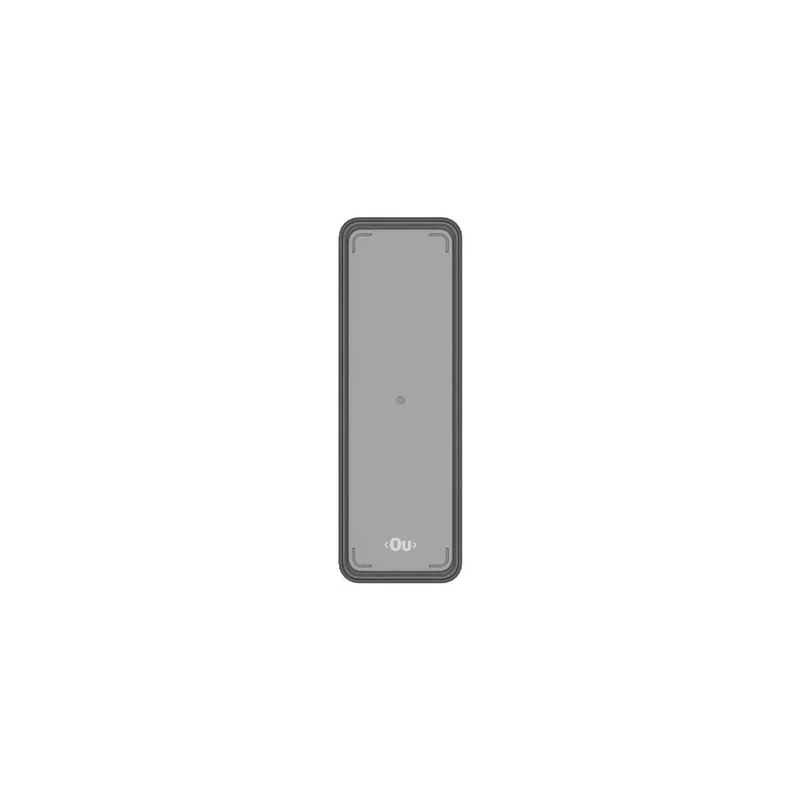 Organizador de cajón clear 22.5cm X 7.5cm X 5.6cmcolor humo