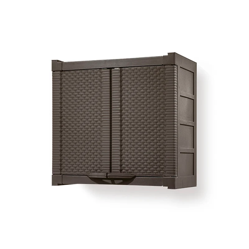 Armario gabinete apariencia rattan wengue Rimax