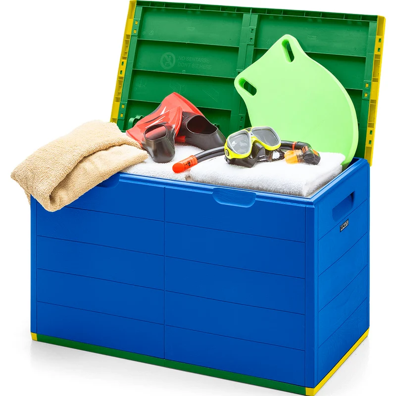 Baúl organizador 200 lt barú tricolor niño Rimax