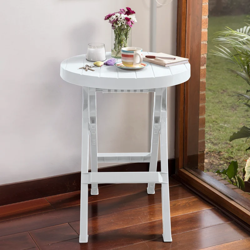 Mesa plegable redonda barú Rimax