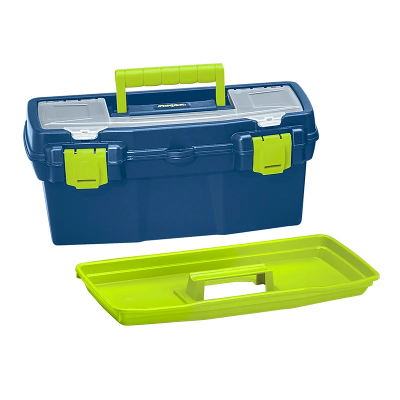 Caja organizadora mediana organizadora infantil azul navy Rimax