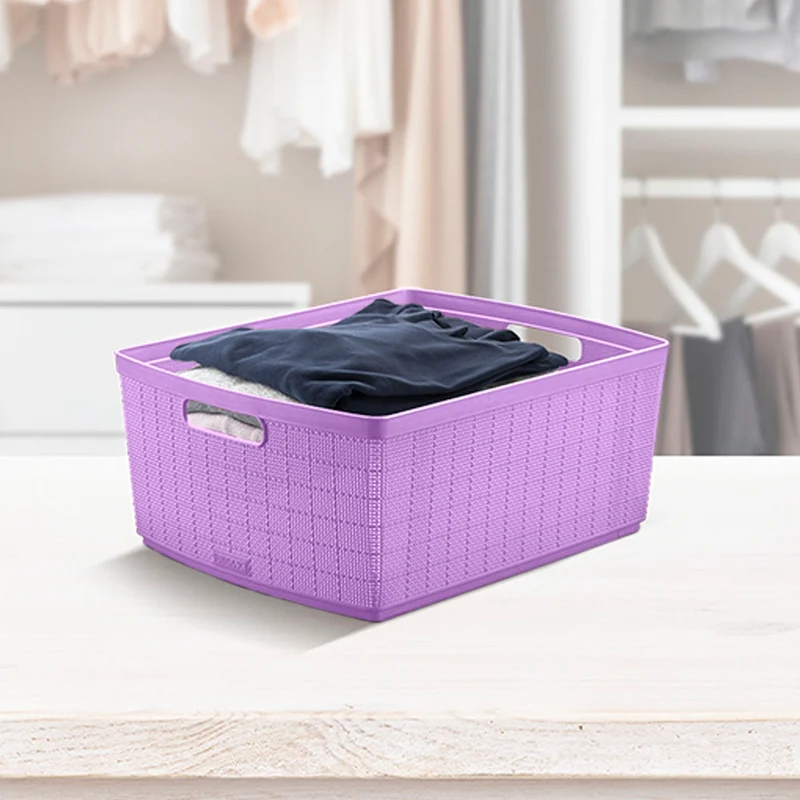 Canasta organizadora fique con manijas ergonómicas Rimax