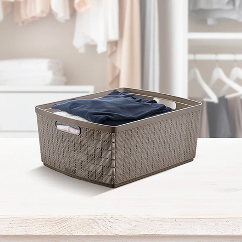 Canasta organizadora fique con manijas ergonómicas Rimax