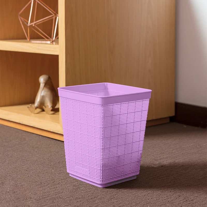Papelera fique 6 litros lavanda marca Rimax