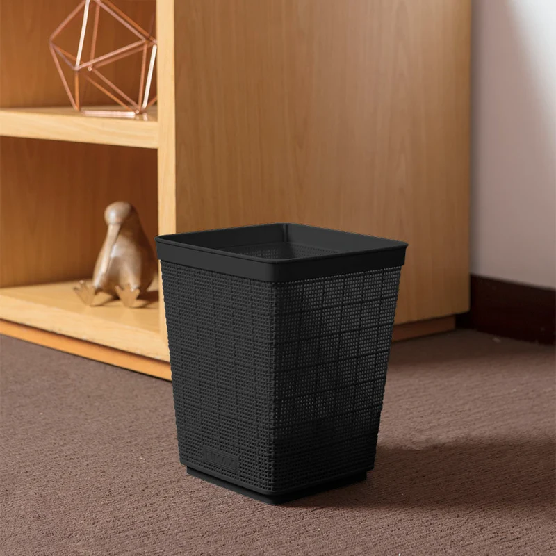 Papelera fique 6 litros negro marca Rimax