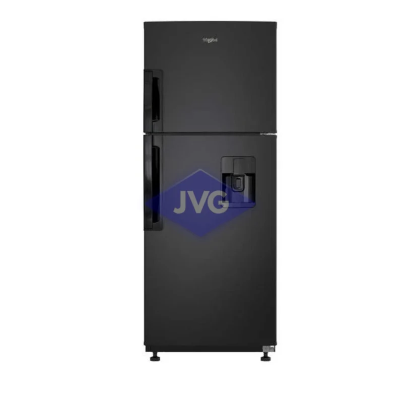 NEVERA TOP MOUNT WHIRLPOOL 9 PIES CÚBICOS CON DISPENSADOR NEGRO - WRW25CKTMB