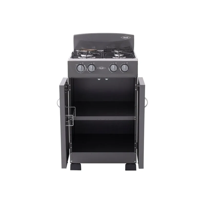 Estufa HACEB CC Romero T Gabinete MIX 3X1 Gas Propano Plata