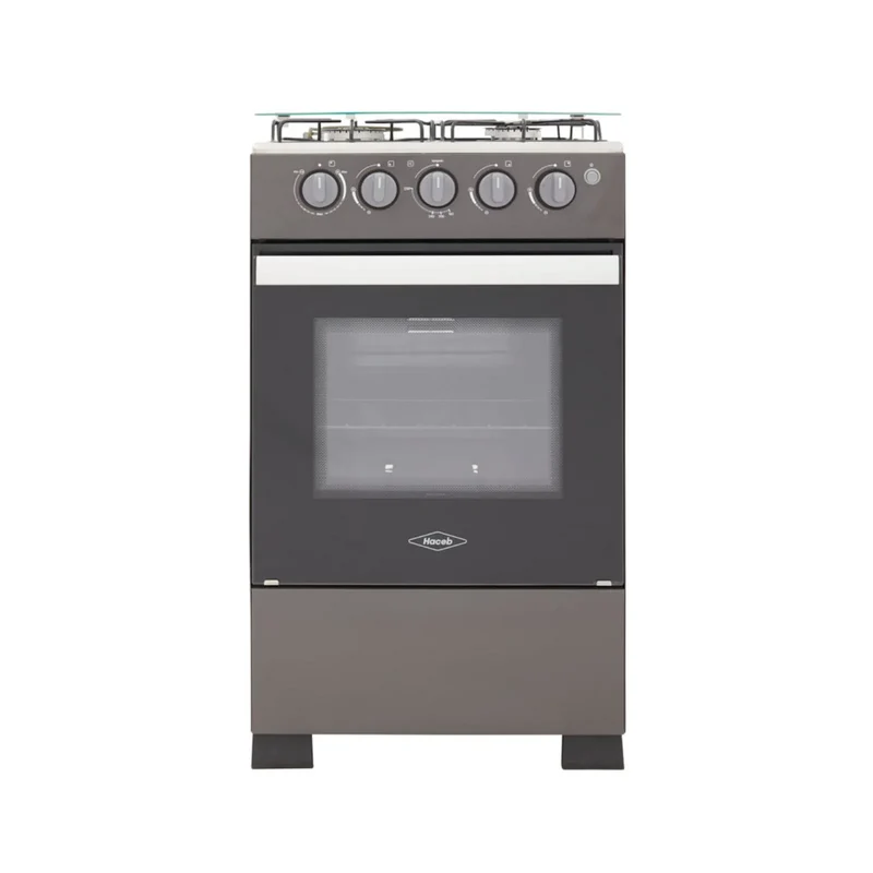Estufa HACEB CC Romero 50V MIX 3X1 Gas Natural Plata