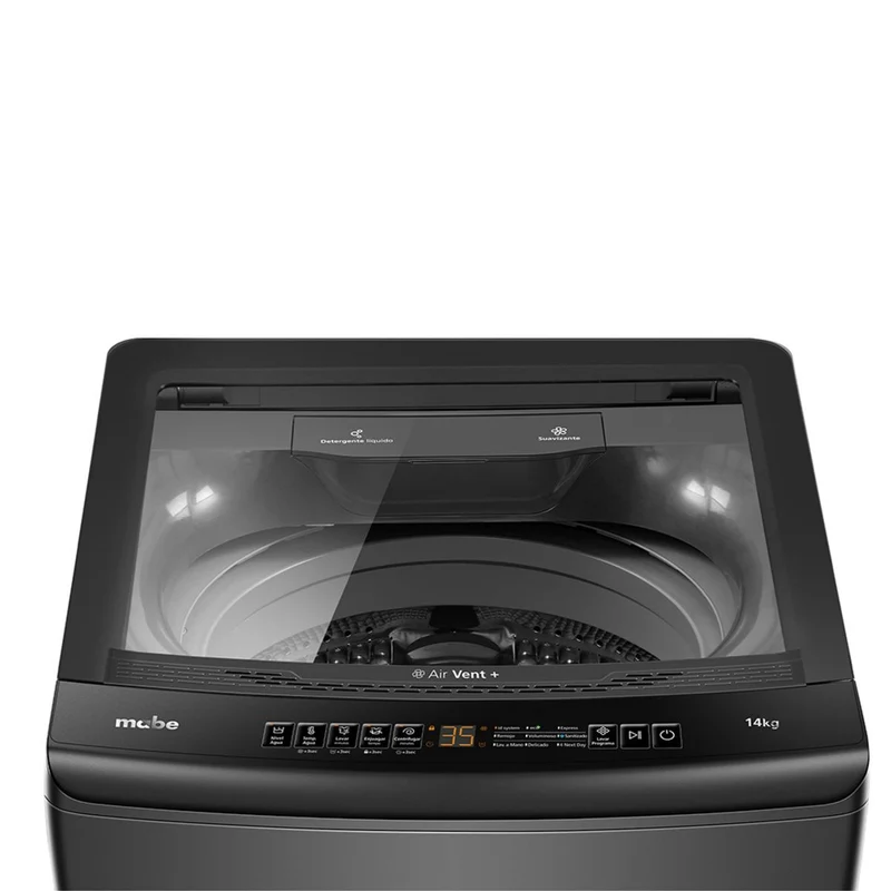 Lavadora MABE LMA4120WDGAB0 14 Kilos Carga Superior Diamond Gray