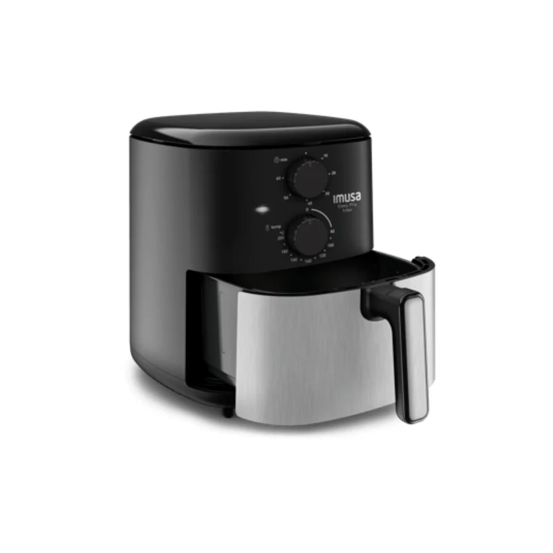 Freidora de Aire IMUSA EZ24 Negro-Inox1DI0 Easy Fry Max 5L