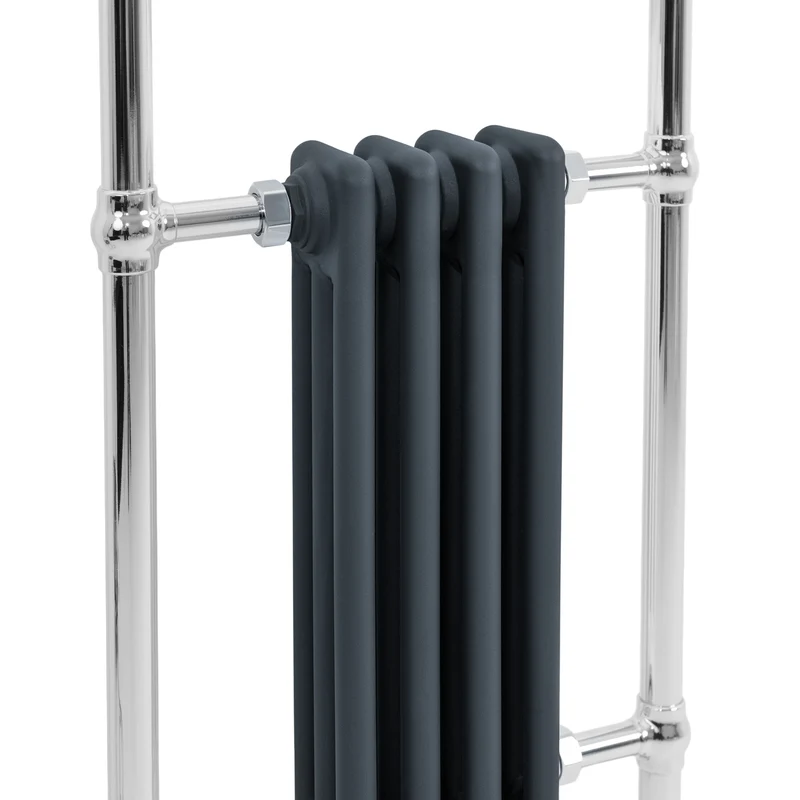 Radiador Toallero Tradicional – 950mm x 480mm – Gris Antracita