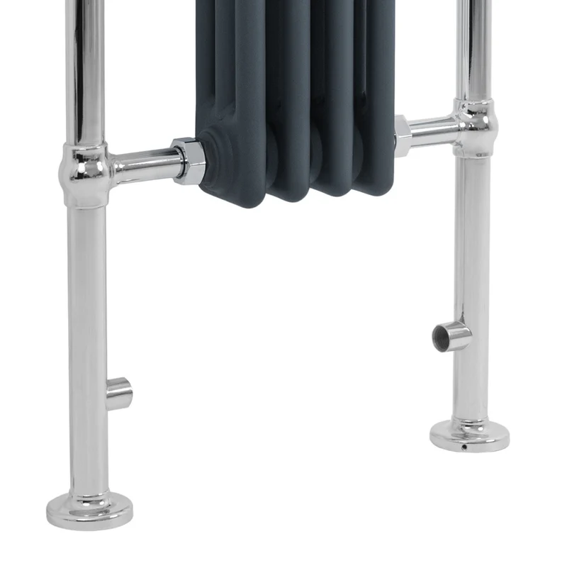Radiador Toallero Tradicional – 950mm x 480mm – Gris Antracita