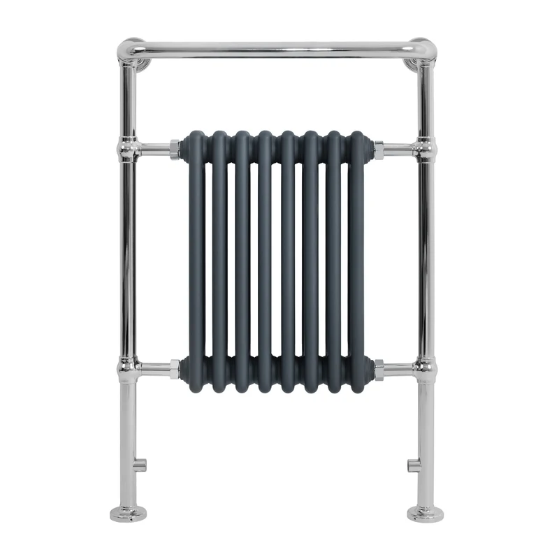 Radiador Toallero Tradicional – 950mm x 660mm – Gris Antracita
