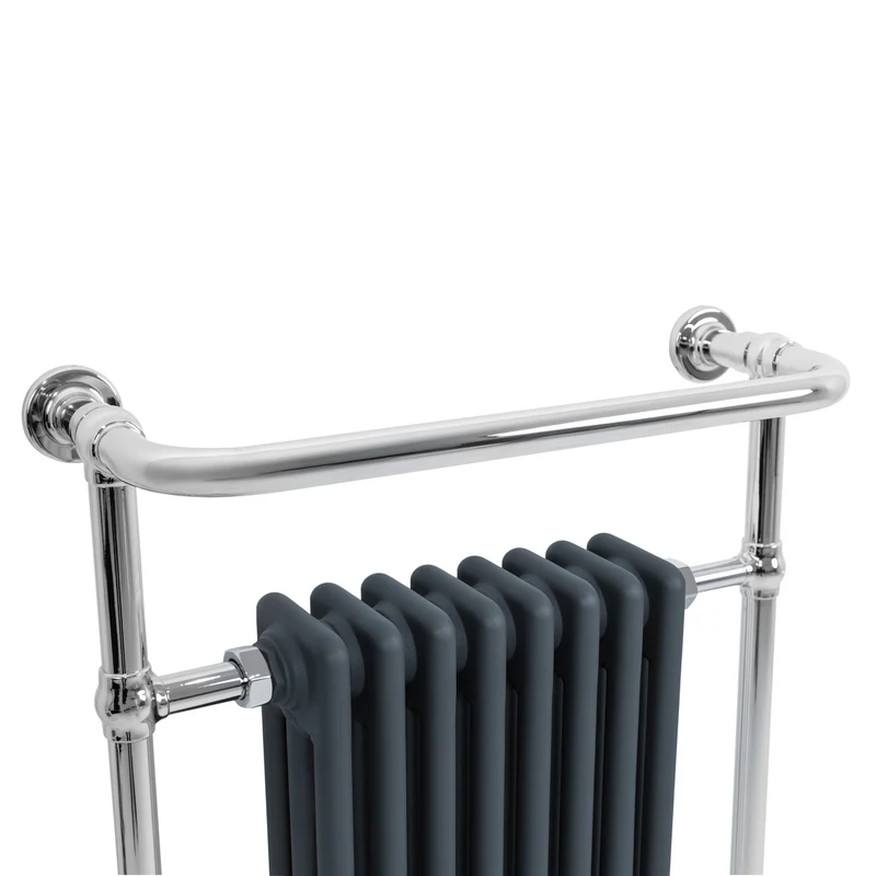 Radiador Toallero Tradicional – 950mm x 660mm – Gris Antracita