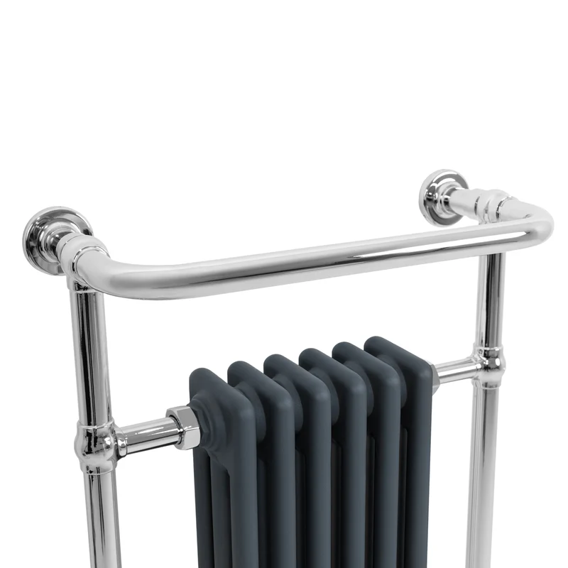 Radiador Toallero Tradicional – 950mm x 570mm – Gris Antracita