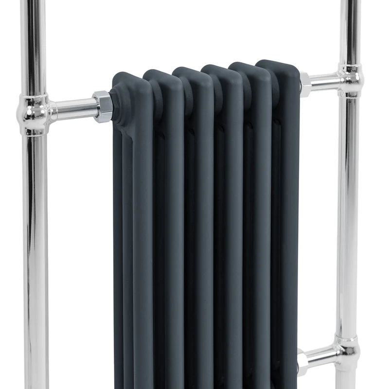 Radiador Toallero Tradicional – 950mm x 570mm – Gris Antracita