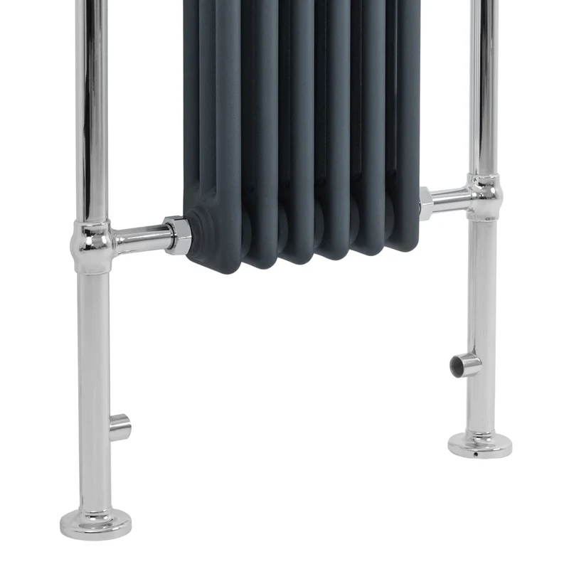 Radiador Toallero Tradicional – 950mm x 570mm – Gris Antracita
