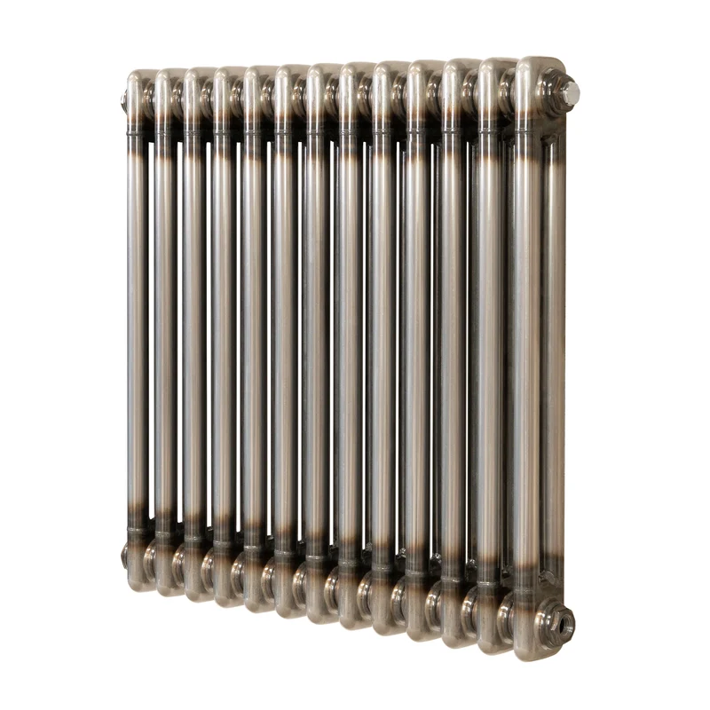 Radiador Tradicional de 2 Columnas - 600 x 605mm - Metal Crudo
