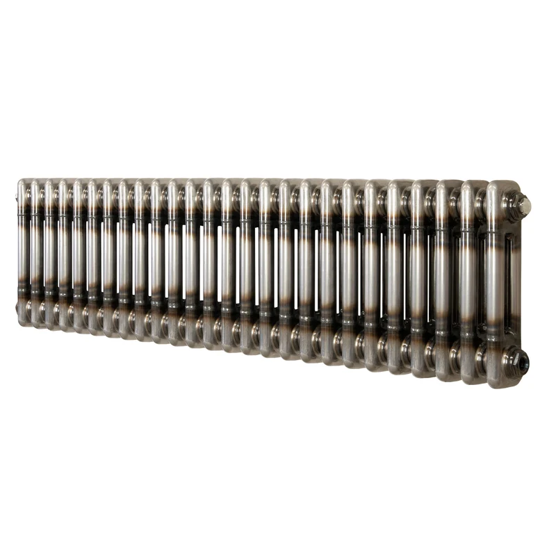 Radiador Tradicional de 2 Columnas - 300 x 1190mm - Metal Crudo