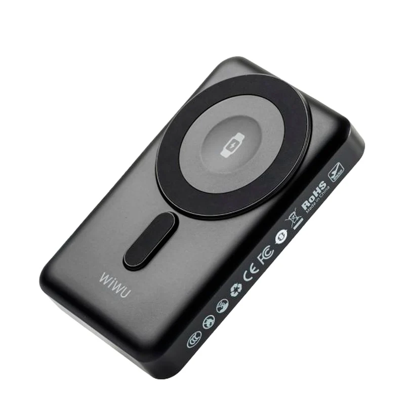 Batería Portátil WIWU WI-P056 10000MAH Cable dual Negro