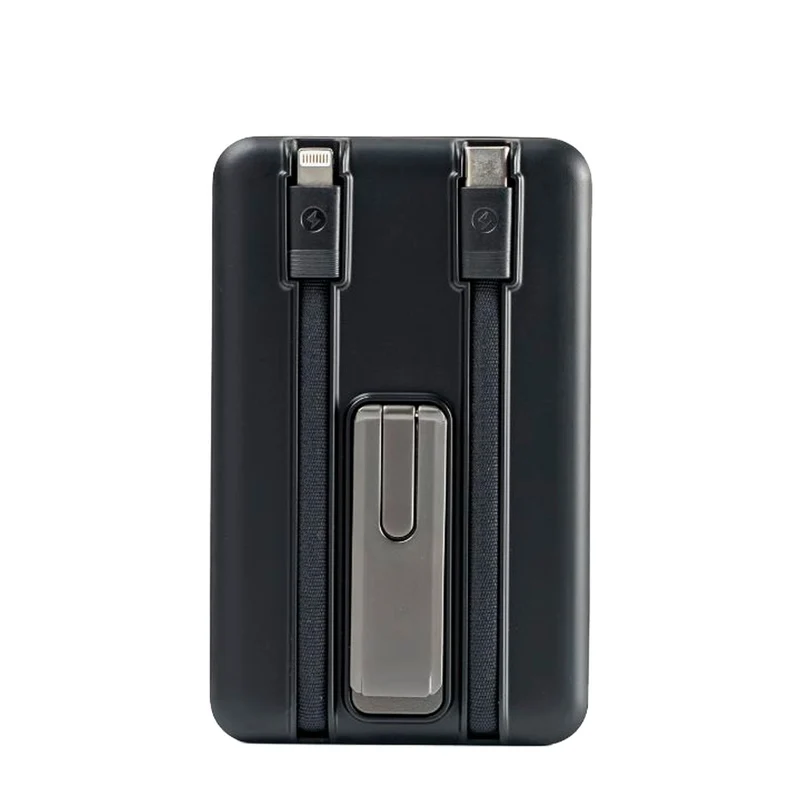 Batería Portátil WIWU WI-P056 10000MAH Cable dual Negro