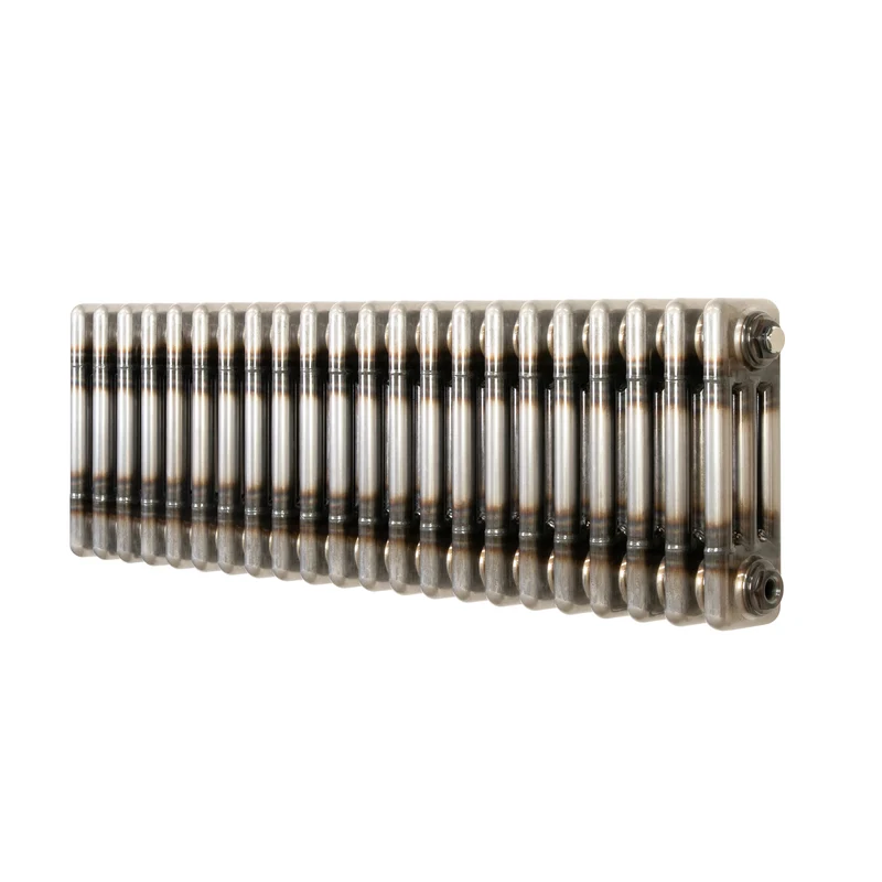 Radiador Tradicional de 3 Columnas - 300 x 1010mm - Metal Crudo