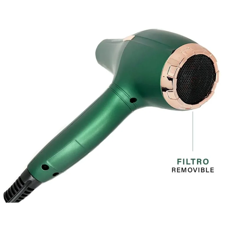 Secador COSMOS Lira CMS-502 2200 3 Niveles 2 Temperatura Verde