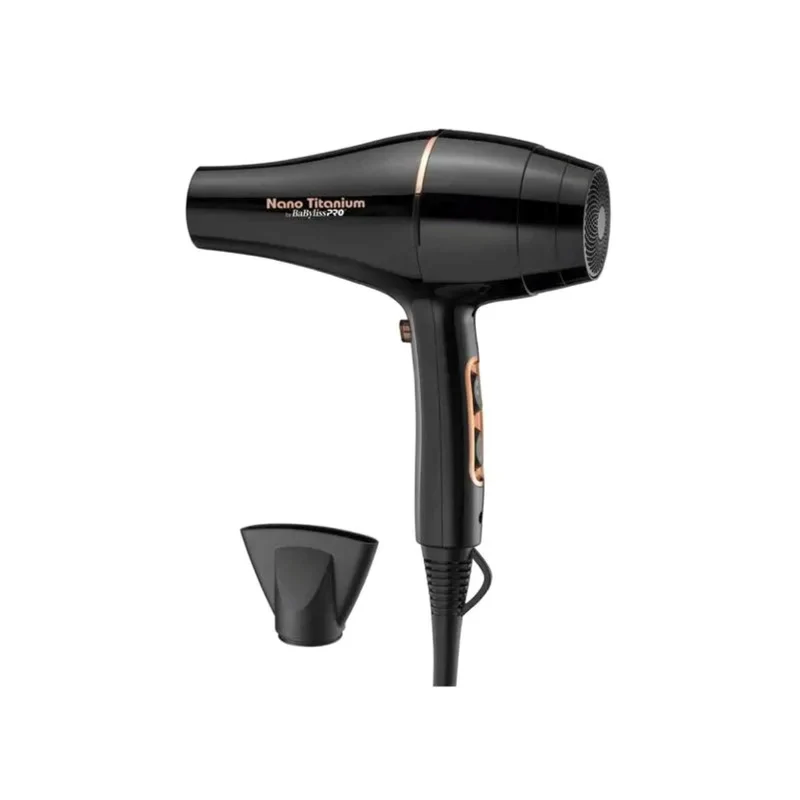 Secador BABYLISS B6126UX NT Black Rose Gold 6 Niv Temp