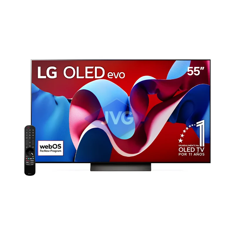 TELEVISOR SMART LG 4K OLED 55" THINQ AI NEGRO - OLED55C4PSA