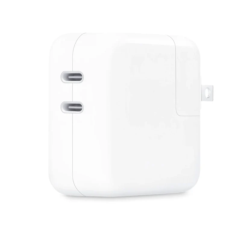 Cargador APPLE de corriente de 35 W con dos puertos USB-C