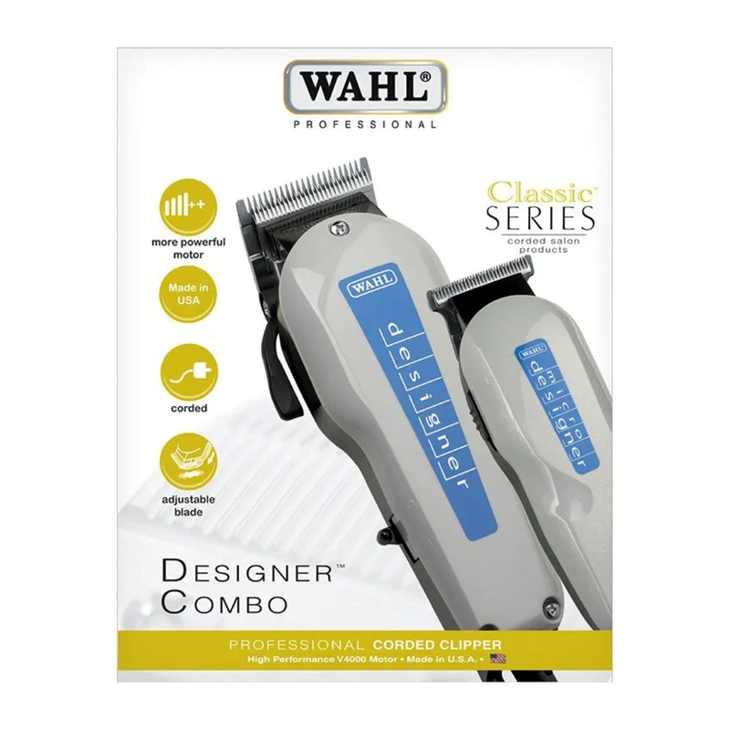 Combo WAHL PRO Maquina de Motilar SM605 + Patillera W08328208