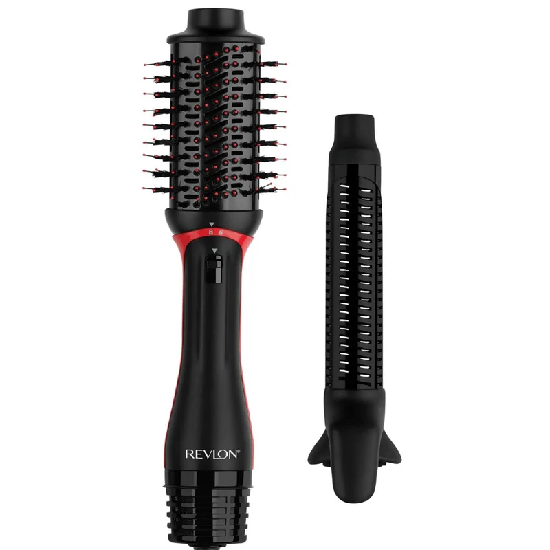 Kit Cepillo Voluminizador REVLON One Step Styling Plus Negro