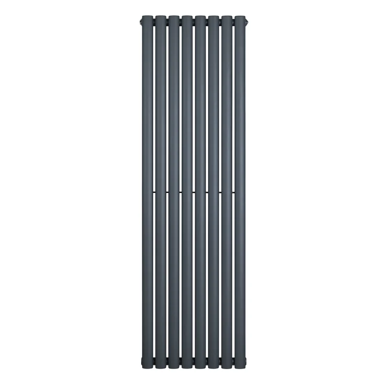 Radiador de Columna Simple Ovalado – 1600 mm x 480 mm – Gris Antracita