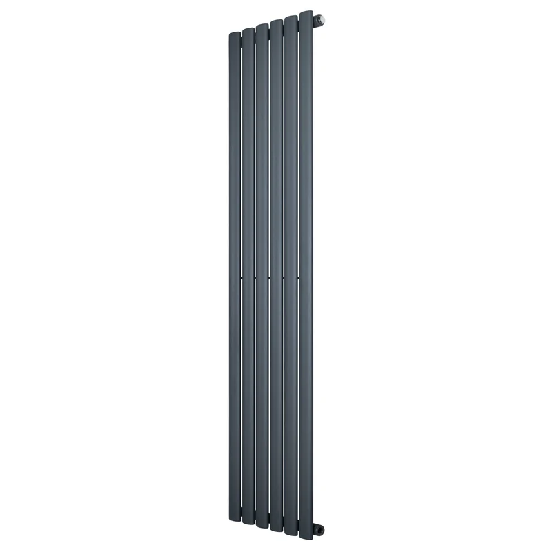 Radiador de Columna Simple Ovalado – 1600 mm x 360 mm – Gris Antracita