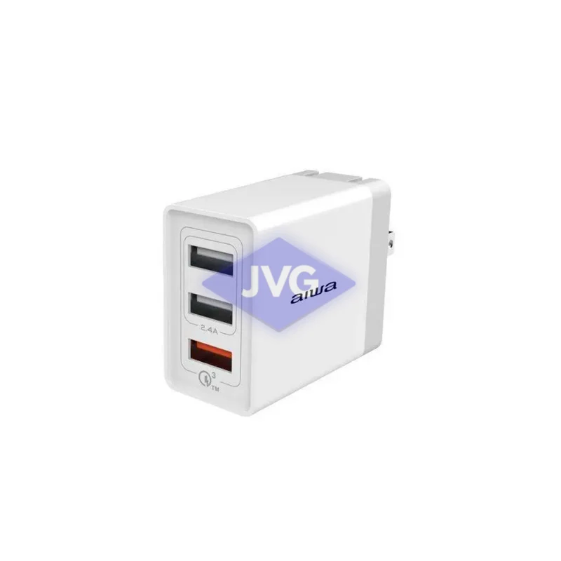 CARGADOR DE PARED AIWA 3 PUERTOS USB-C - AWP2232QW