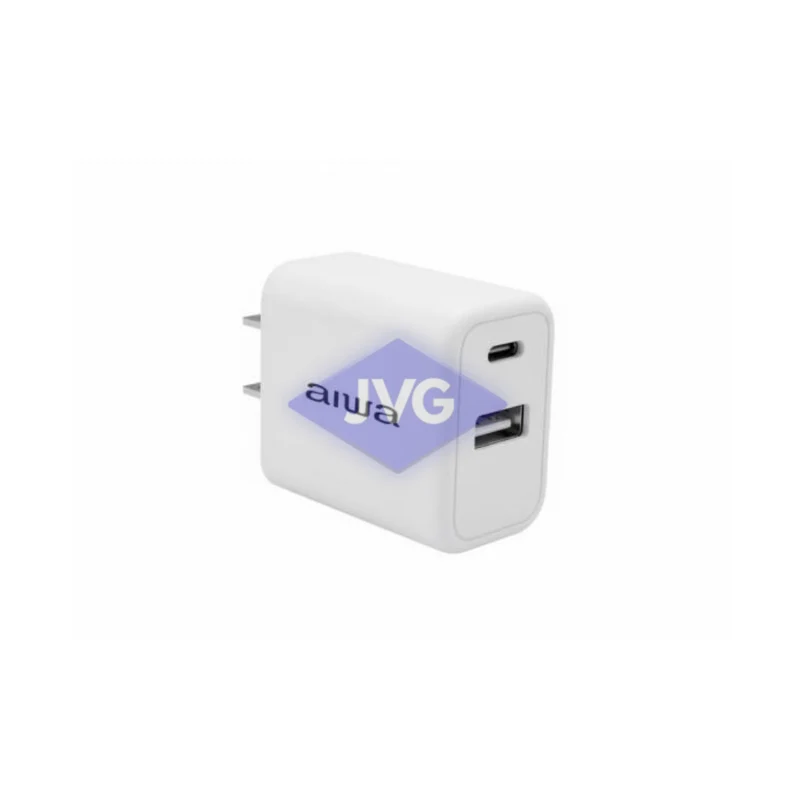 CARGADOR DE PARED AIWA 2 PUERTOS USB-C - AWCC9030W