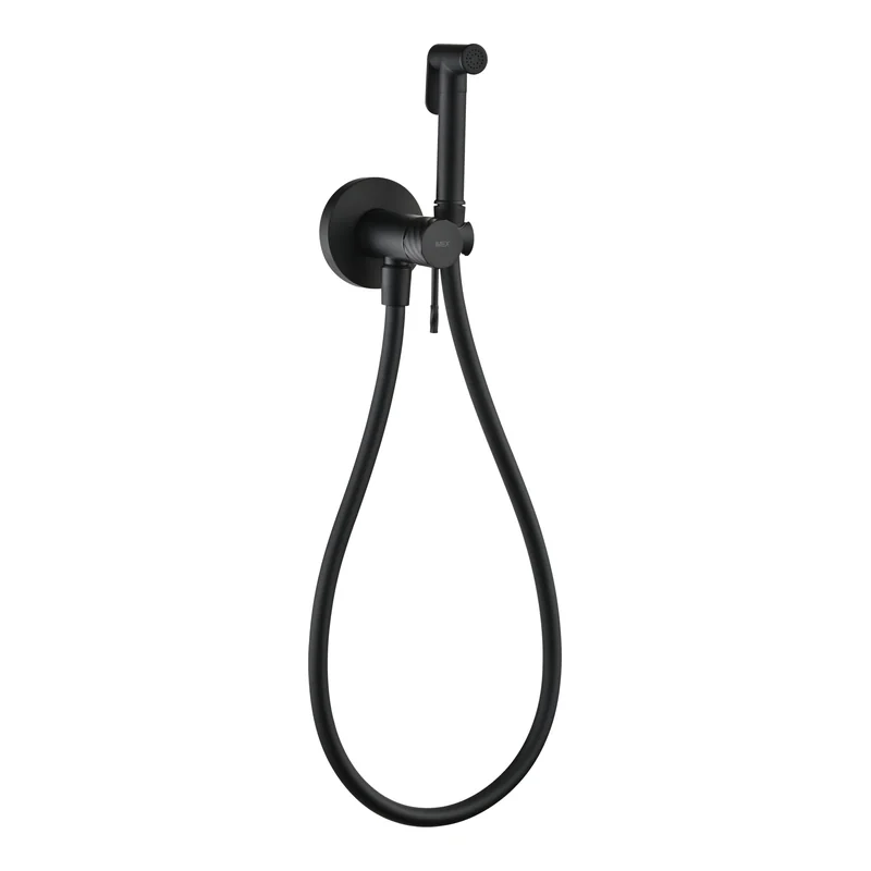 Grifo empotrado de bidé Bless negro mate Imex