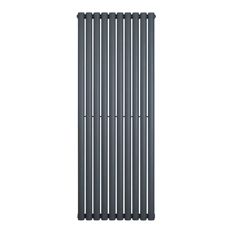 Radiador de Columna Simple Ovalado – 1600 mm x 600 mm – Gris Antracita