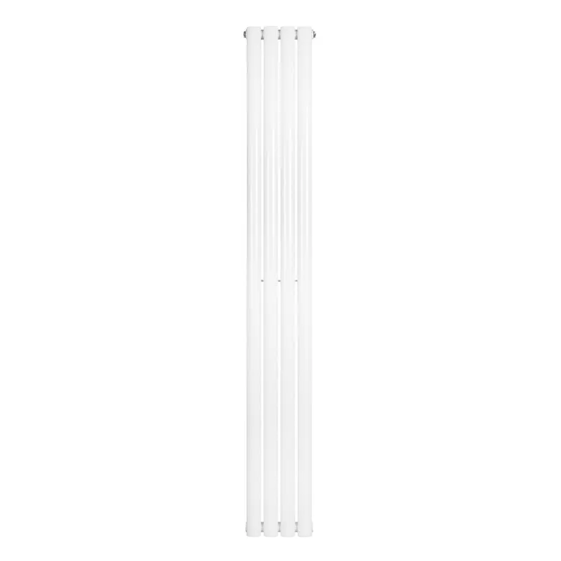 Radiador de Columna Simple Ovalado – 1800 mm x 240 mm – Blanco
