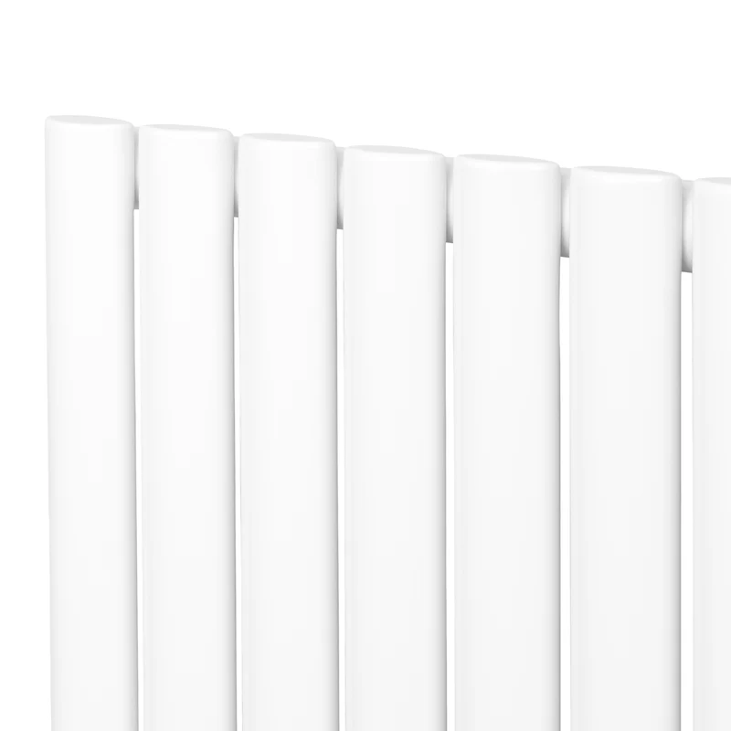 Radiador de Columna Simple Ovalado – 1600 mm x 480 mm – Blanco
