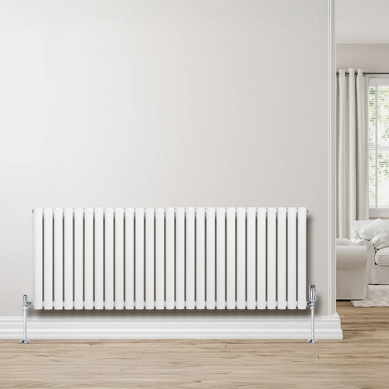 Radiador de Columna Simple Ovalado – 600 mm x 1620 mm – Blanco