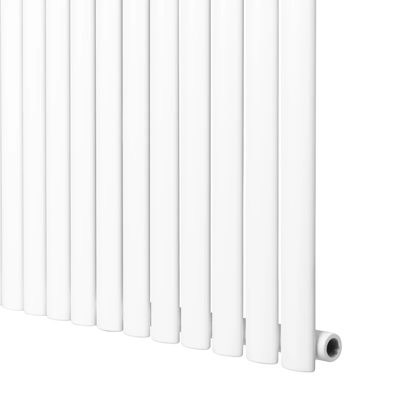 Radiador de Columna Simple Ovalado – 600 mm x 1620 mm – Blanco